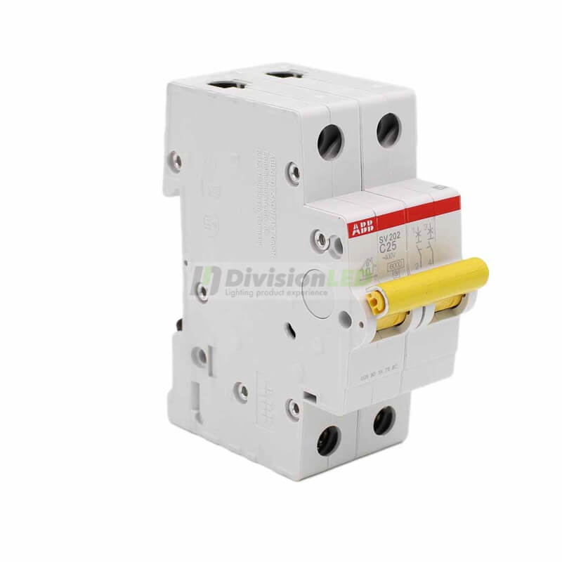 ABB SV202-C25 Interruptor magnetotérmico 2P 25A C 6kA 2CDS212066R0254