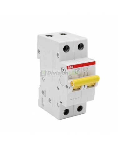 ABB SV202-C40 Interruptor magnetotérmico 2P 40A C 6kA 2CDS212066R0404