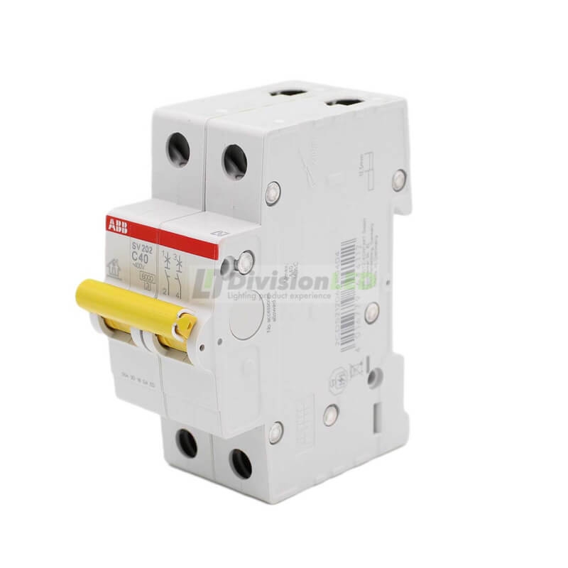 ABB SV202-C40 Interruptor magnetotérmico 2P 40A C 6kA 2CDS212066R0404