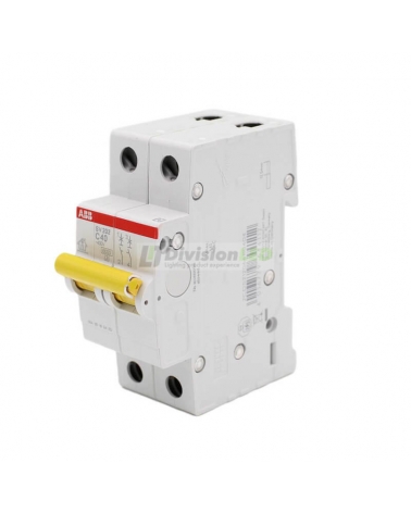 ABB SV202-C40 Interruptor magnetotérmico 2P 40A C 6kA 2CDS212066R0404