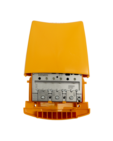 Amplificador de mástil alta ganancia LTE700 4 entradas FM-BIII/DAB-UHF-UHF Televes 535820