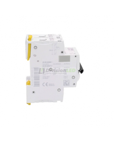 SCHNEIDER A9F79206 Interruptor magnetotérmico iC60N 2P 6A C