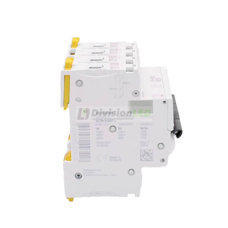 SCHNEIDER A9F79416 Interruptor magnetotérmico iC60N 4P 16A C