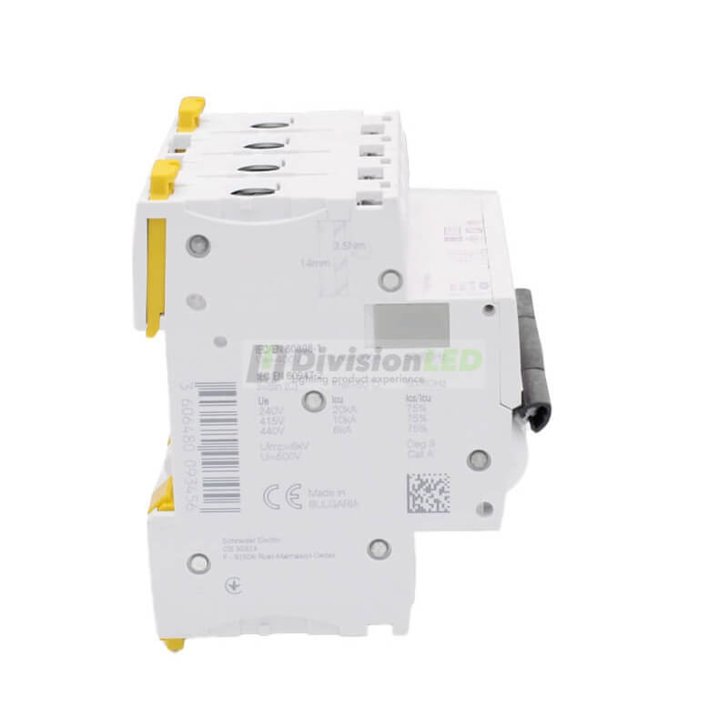 SCHNEIDER A9F79440 Interruptor magnetotérmico iC60N 4P 40A C