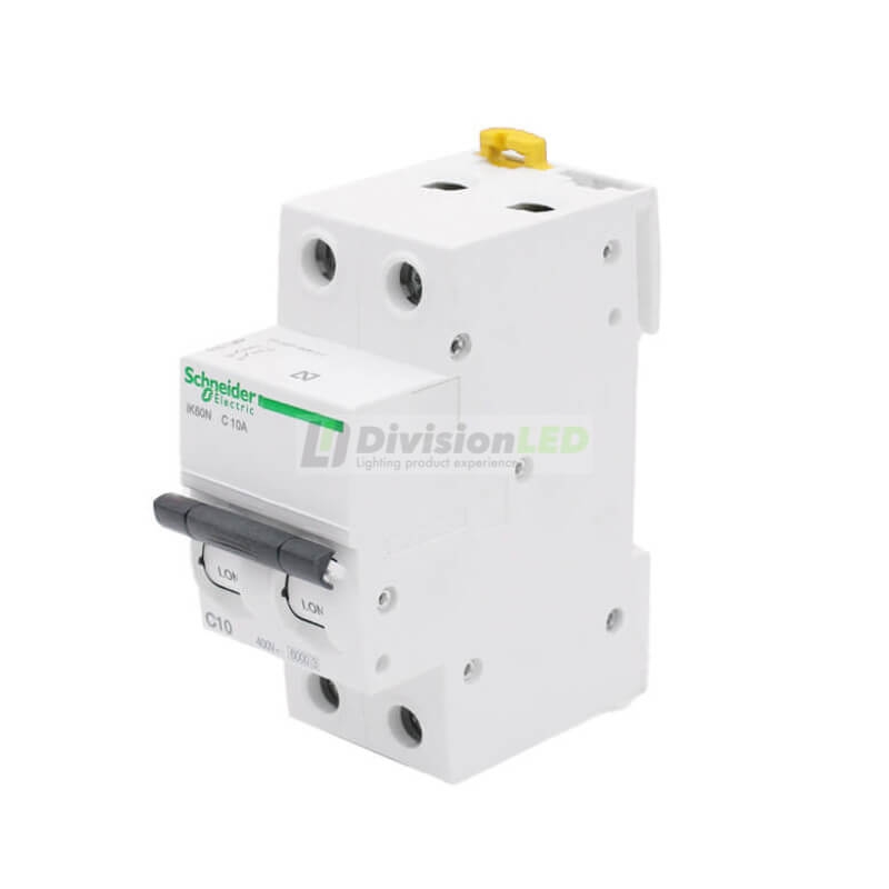 SCHNEIDER A9K17210 Interruptor magnetotérmico iK60N 2P 10A C