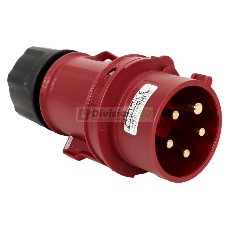 FAMATEL 13301 Clavija aerea 3P+N+T 16A 400V IP44