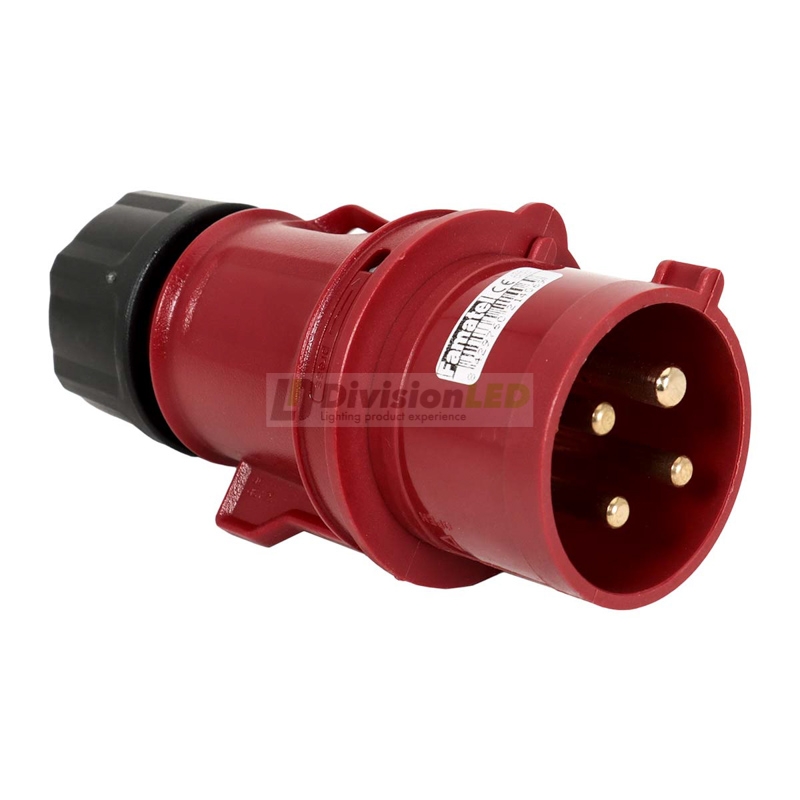 FAMATEL 13302 Clavija aerea 3P+T 32A 400V IP44