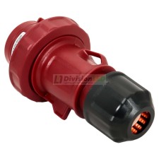 Spina Elettrica Schuko In Gomma FAMATEL - 16A/250V, Uscita Laterale, Bianco - Foto 3