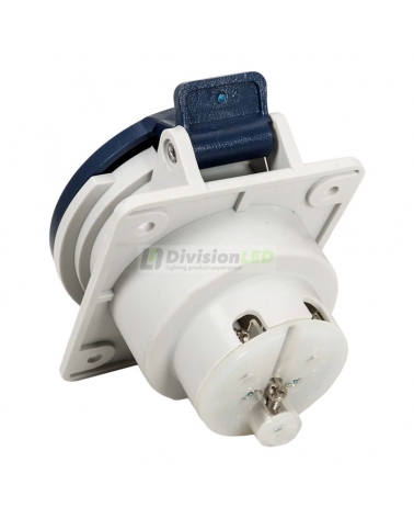 FAMATEL 23233 Base inclinada 10° 2P+T 32A 230V IP44 80x95