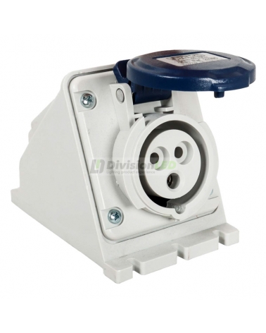 FAMATEL 23290 Base pared 2P+T 16A 230V IP44