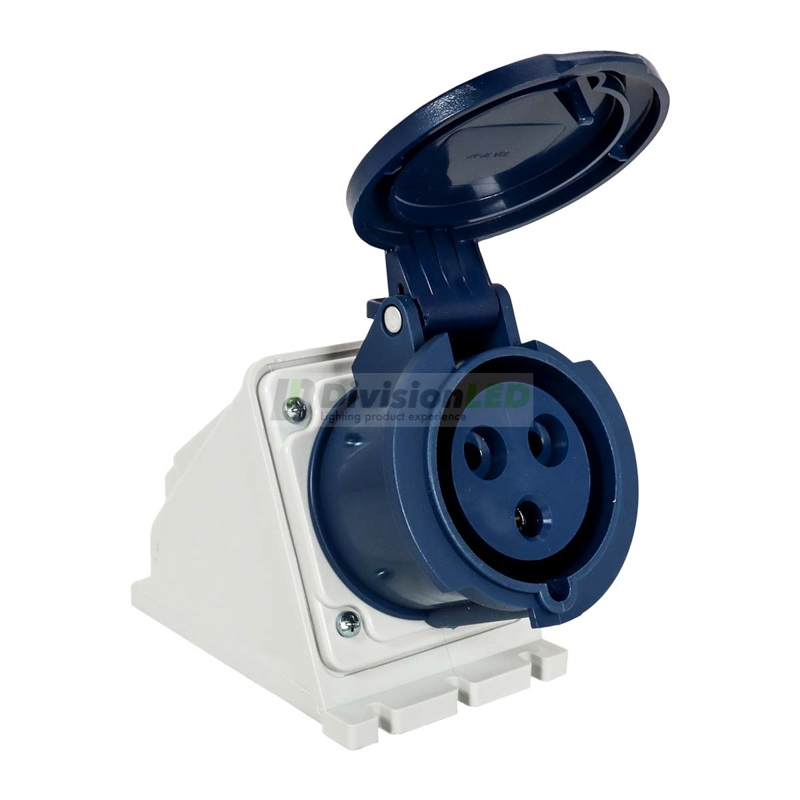 FAMATEL 23292 Base pared 2P+T 32A 230V IP44