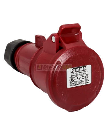 FAMATEL 23300 Base aérea 3P+T 16A 400V IP44