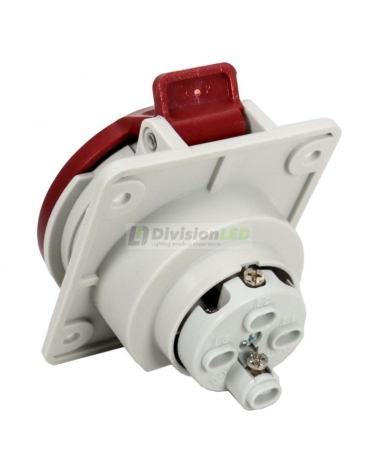 FAMATEL 23330 Base inclinada 10° 3P+T 16A 400V IP44 75x85