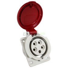 FAMATEL 23333 Base inclinada 10° 3P+N+T 32A 400V IP44 80x95