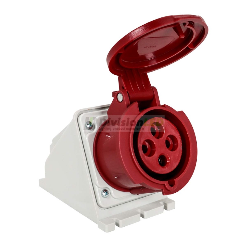 FAMATEL 23392 Base pared 3P+T 32A 400V IP44