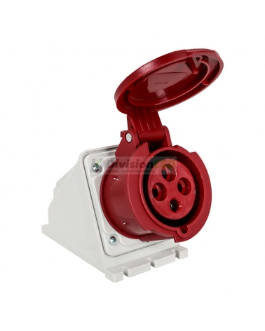 FAMATEL 23392 Base pared 3P+T 32A 400V IP44