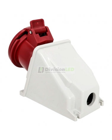 FAMATEL 23392 Base pared 3P+T 32A 400V IP44