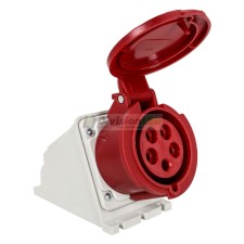 FAMATEL 23393 Base pared 3P+N+T 32A 400V IP44