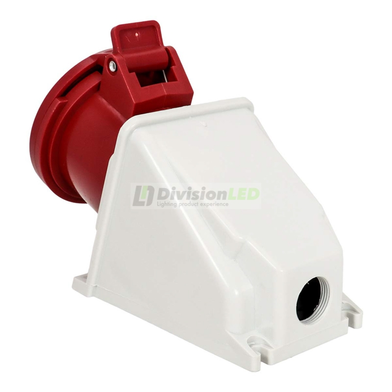 FAMATEL 23393 Base pared 3P+N+T 32A 400V IP44