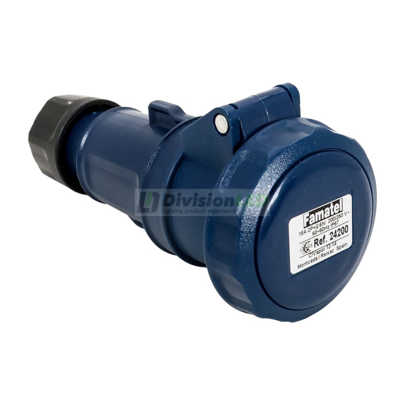 FAMATEL 24200 Base aérea 2P+T 16A 230V IP67