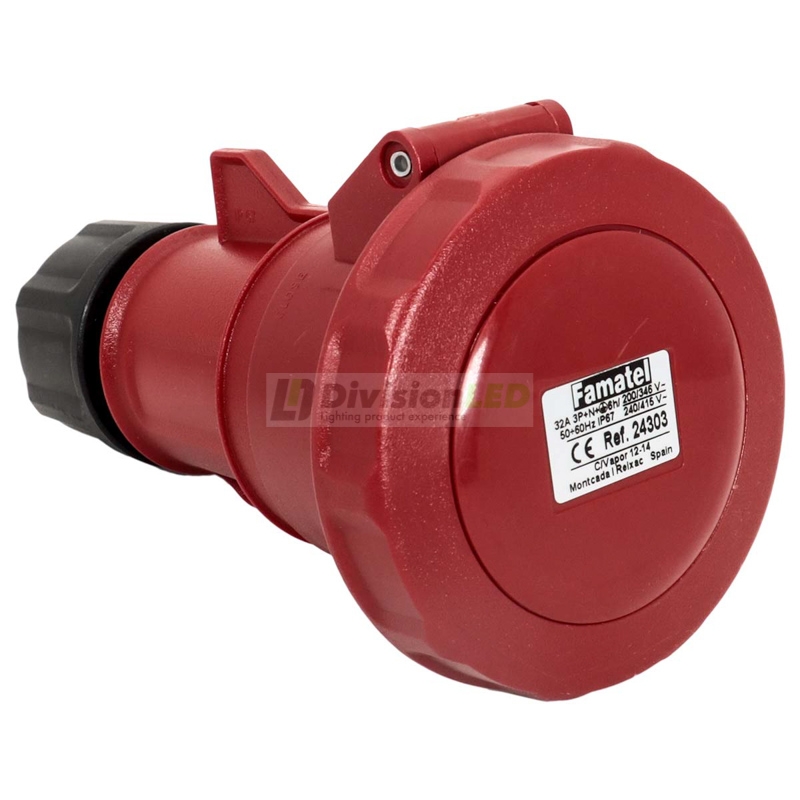 FAMATEL 24303 Base aérea 3P+N+T 32A 400V IP67