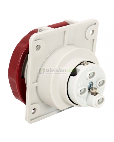 FAMATEL 24330 Base inclinada 10° 3P+T 16A 400V IP67 75x85