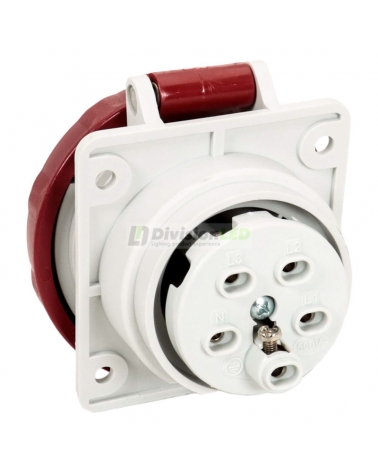 FAMATEL 24331 Base inclinada 10° 3P+N+T 16A 400V IP67 75x85