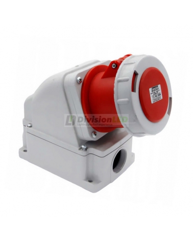 FAMATEL 24395 Base pared 3P+N+T 63A 400V IP67