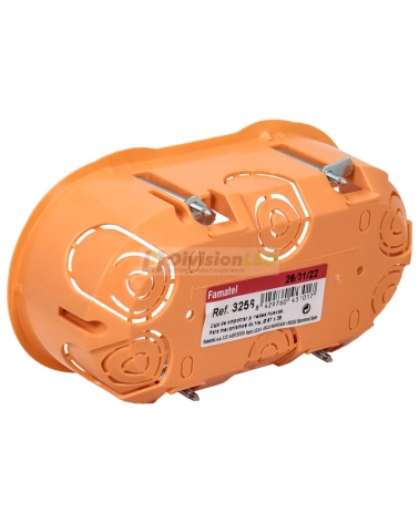 FAMATEL 3256 Caja Paredes huecas doble diam.67x39