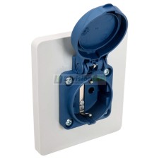 FAMATEL 3915 Placa con toma Schuko IP54