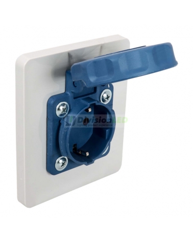 FAMATEL 3916 Placa con toma Schuko IP67