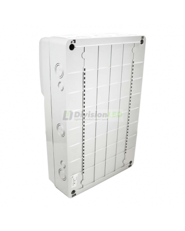 FAMATEL 3961 Caja 8 modulos para 4 mecanismos 500x230x155 enlazable para IP65
