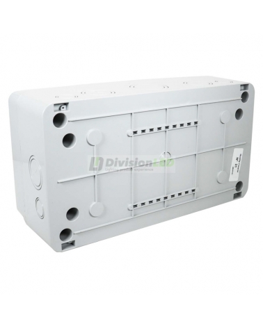 FAMATEL 3963 Caja modular para 3 mecanismos 175x320x135 enlazable para IP65