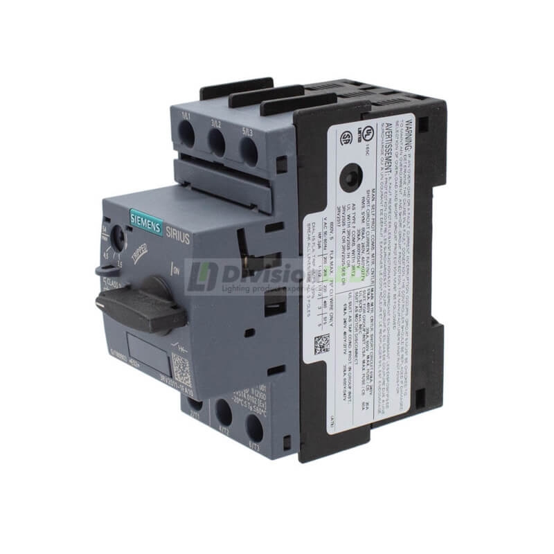 Siemens SIRIUS 3RV2011-1FA10 Guardamotor S00 sobrecarga 3.5-5A cortocircuito 65A