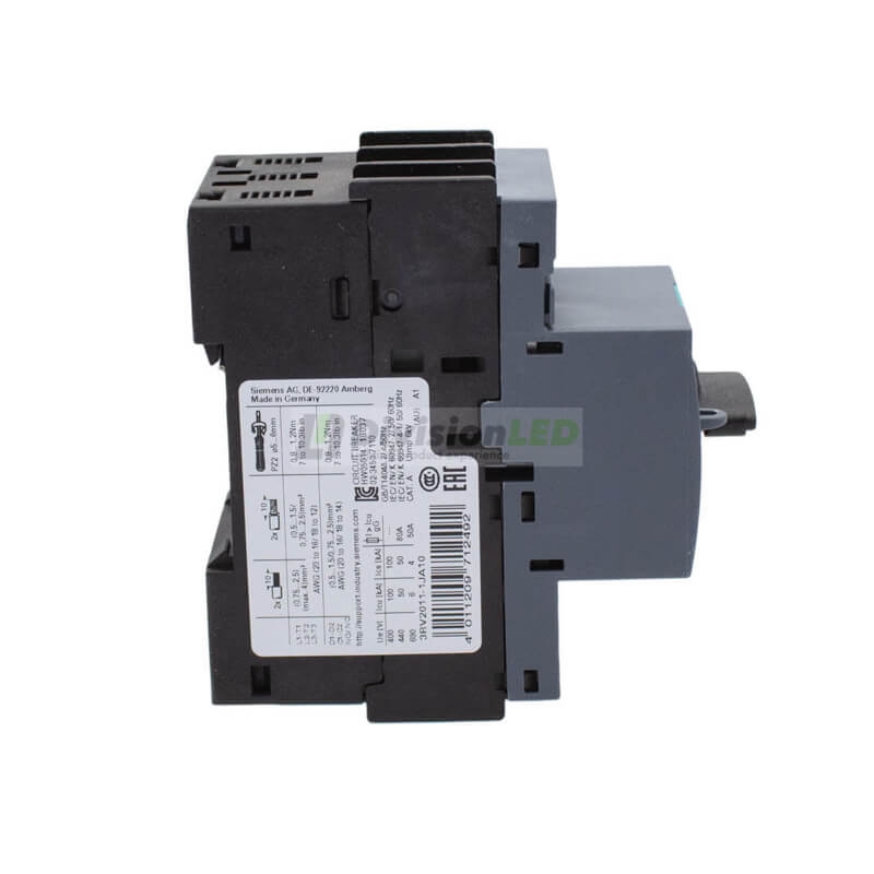 Siemens SIRIUS 3RV2011-1JA10 Guardamotor S00 sobrecarga 7-10A cortocircuito 130A