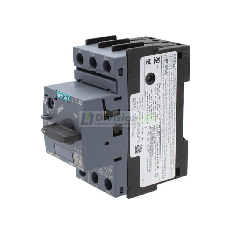 Siemens SIRIUS 3RV2011-1KA10 Guardamotor S00 sobrecarga 9-12.5A cortocircuito 163A