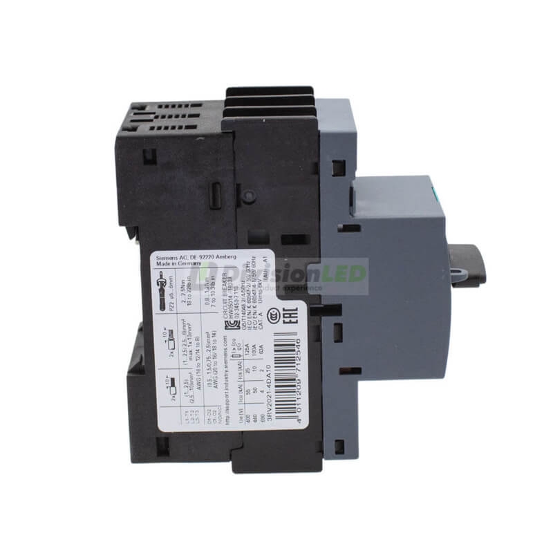 Siemens SIRIUS 3RV2021-4DA10 Guardamotor S0 sobrecarga 18-25A cortocircuito 325A