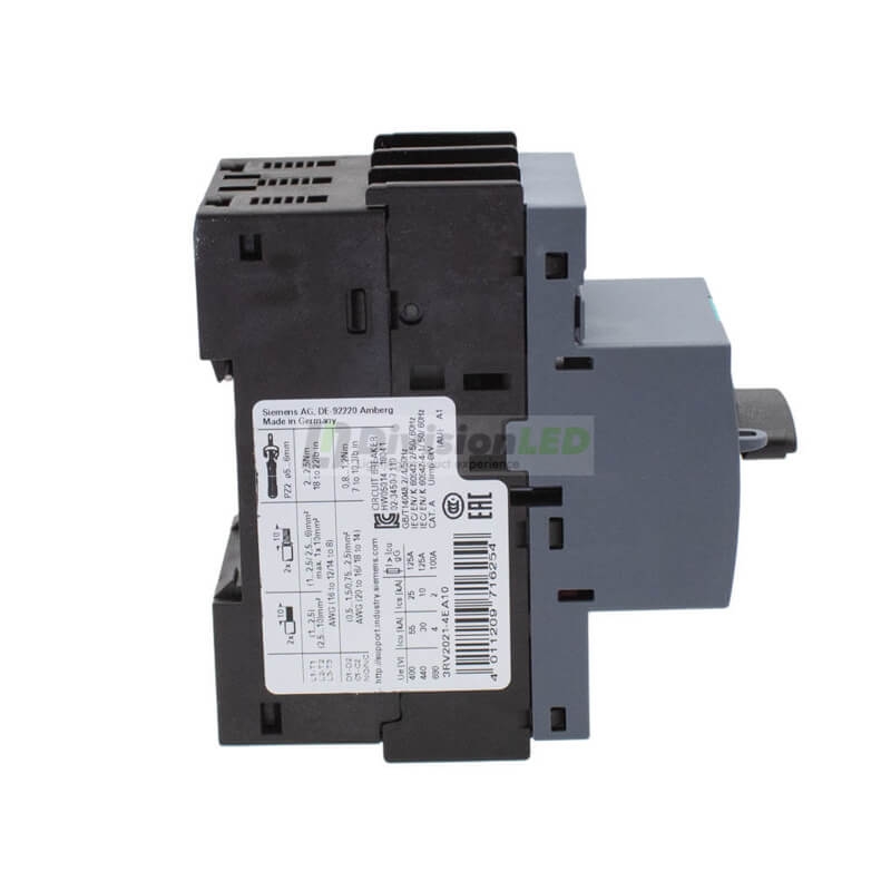 Siemens SIRIUS 3RV2021-4EA10 Guardamotor S0 sobrecarga 27-32A cortocircuito 400A