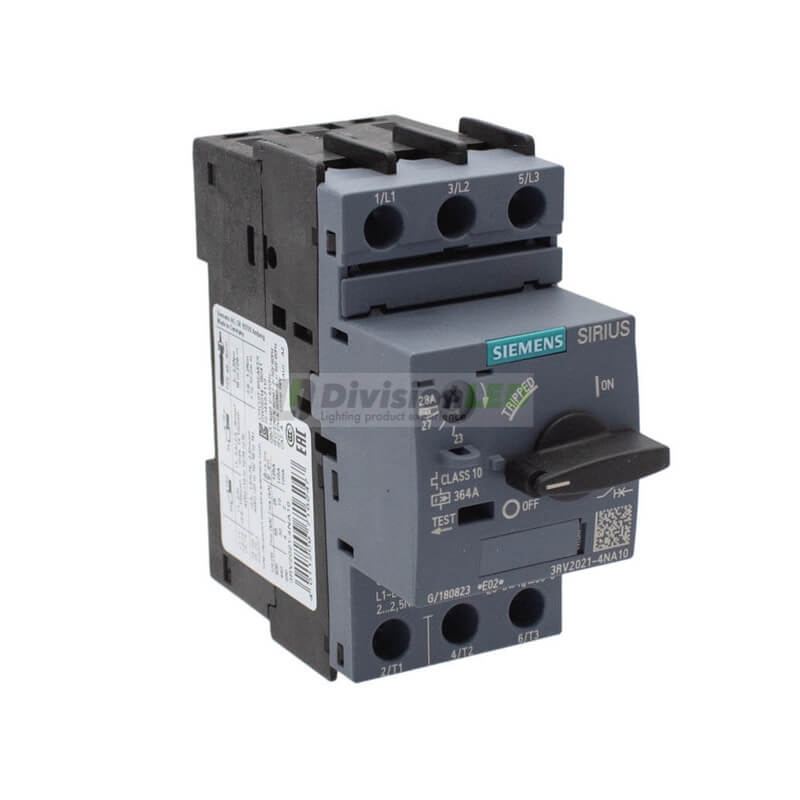 Siemens SIRIUS 3RV2021-4NA10 Guardamotor S0 sobrecarga 23-28A cortocircuito 364A