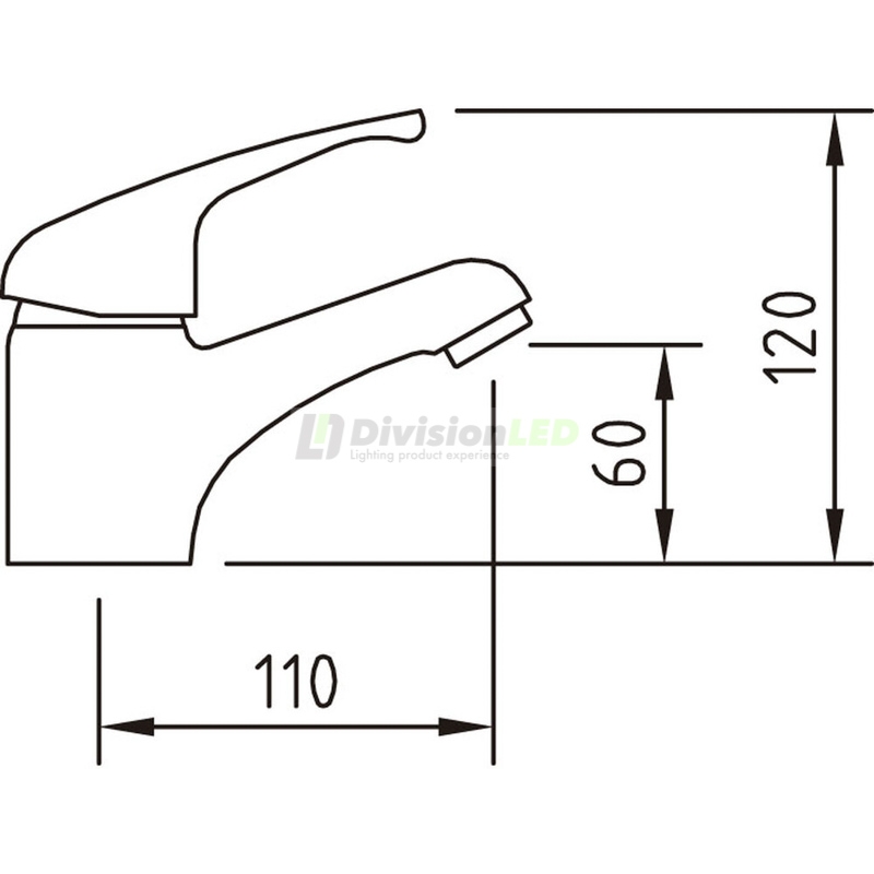 Esquema Clever 94695 Grifo lavabo 60mm monomando N Panam Urban