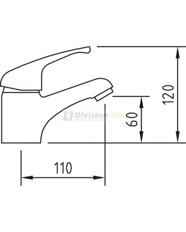 Esquema Clever 94695 Grifo lavabo 60mm monomando N Panam Urban