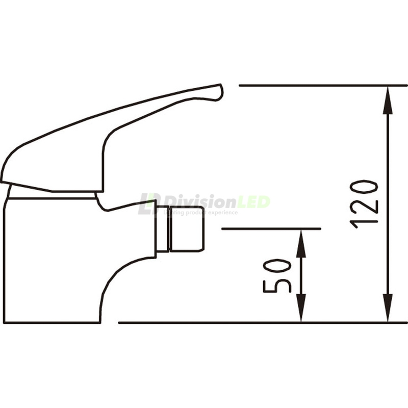 Esquema Clever 94696 Grifo de bidé 50mm monomando N Panam Urban
