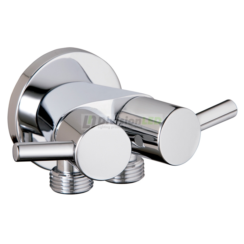 Clever 97803 grifo shattaf mural 2 salidas oasis