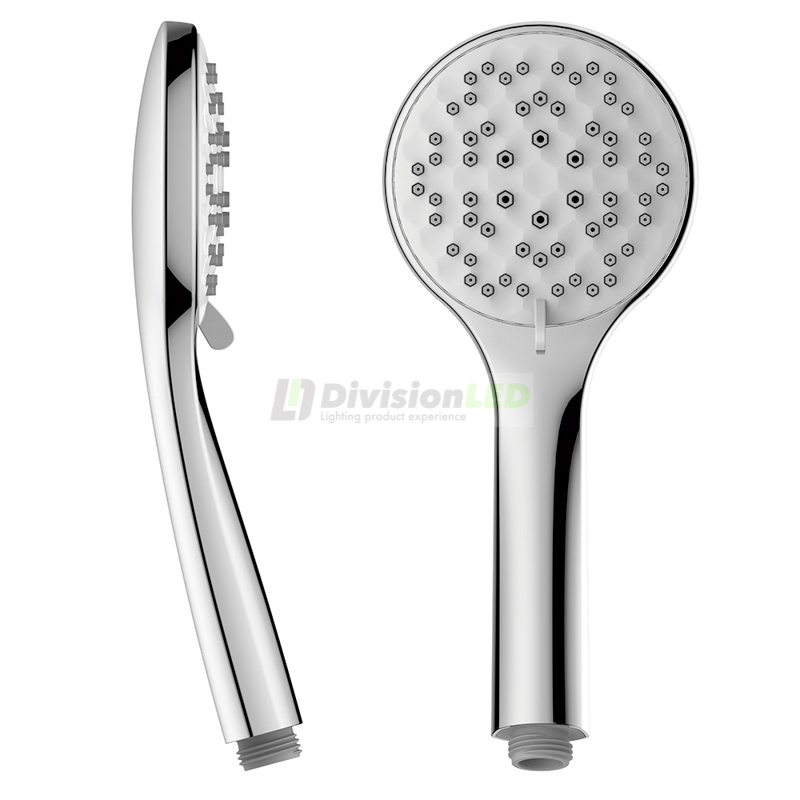 Clever 60307 Teléfono ducha ABS Ø100 5 Funciones Hexagon Air