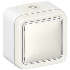 LEGRAND 069756 plexo-monoblock superficie cruzamiento 1p 10a blanco