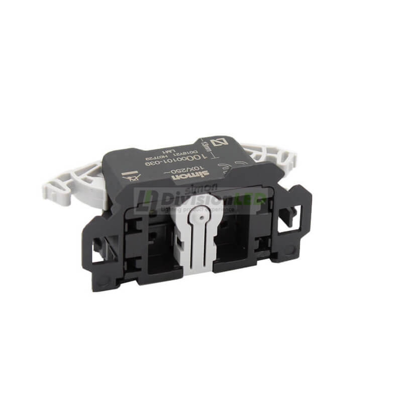 SIMON 10000101-039 Interruptor unipolar pulsante 10AX 250V SIMON 100