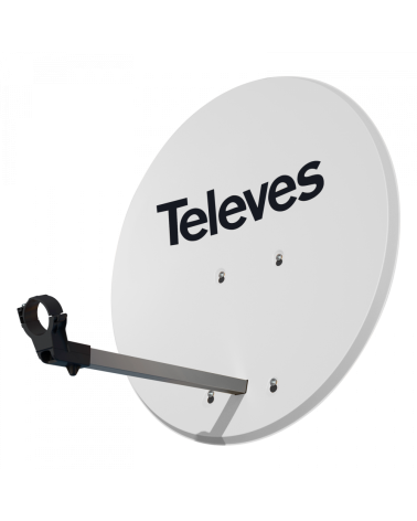 Antena parabólica de aluminio ISD 630 63cm Televes 793012