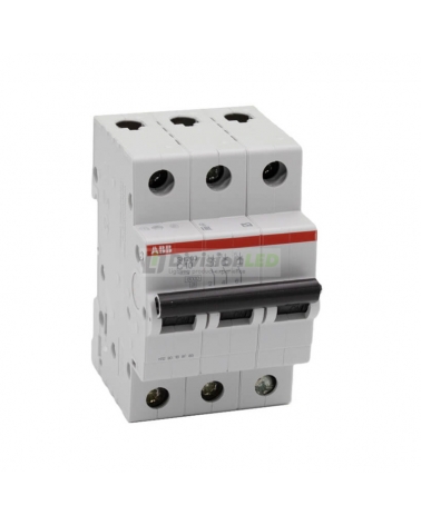 ABB SH203-C10 Interruptor magnetotérmico 3P 10A C 6kA 2CDS213001R0104