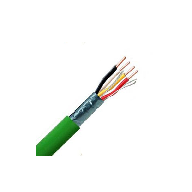 LAZSA 9202B500 Cable Bus KNX 2x2x0,8 LSZH Verde Rollo 100 mts