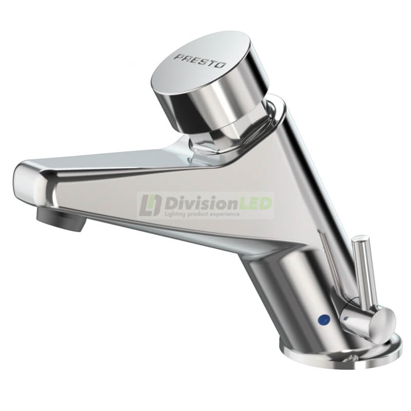 Presto 20921 Grifo temporizado lavabo 105-LM sin llaves de paso